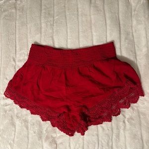 Forever 21 Red Shorts